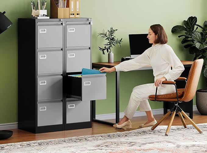Letaya 4 Drawer File Cabinet - Image 2