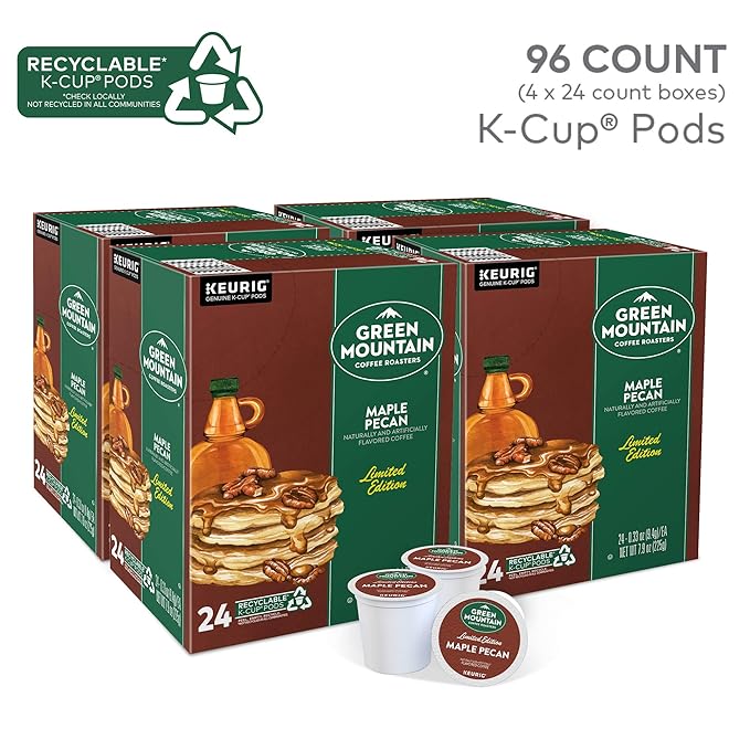 Green Mountain Coffee Roasters Maple Pecan Coffee, Keurig K-Cup Pods, Light - Image 2