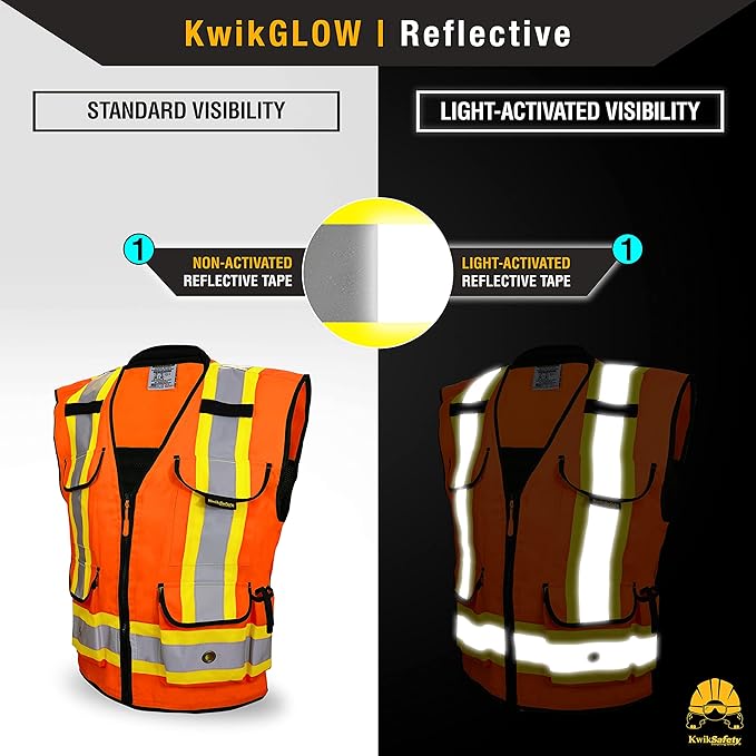 KwikSafety - Charlotte, NC - GODFATHER Safety Vest ANSI OSHA - Image 3