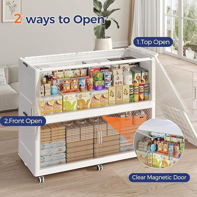 200Gal Extra Large Stackable Storage Bins - Image 4