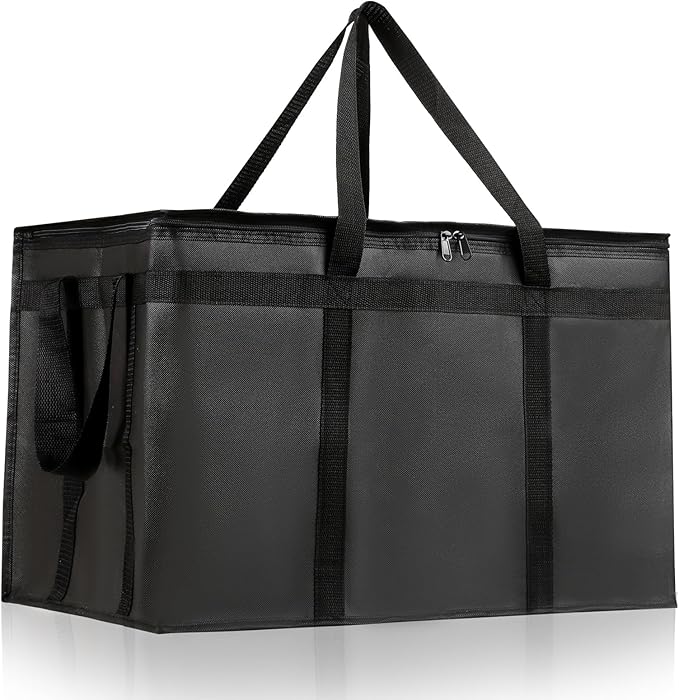 Insulated Bags for Food Delivery, XXXL Pizza Delivery Bags for Hot and Cold Food by Unknown