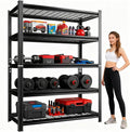 48''W Wire Garage Metal Shelving, 3020 Lbs Heavy-Duty Garage Storage Shelves by Beaunatixx
