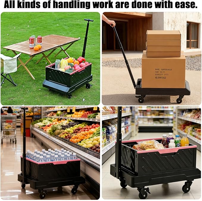 TRULYWIN Foldable Utility Cart - Image 7