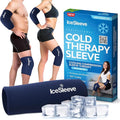IceSleeve Elbow & Knee Ice Pack Wrap, Reusable Ice Sleeve by IceBeanie