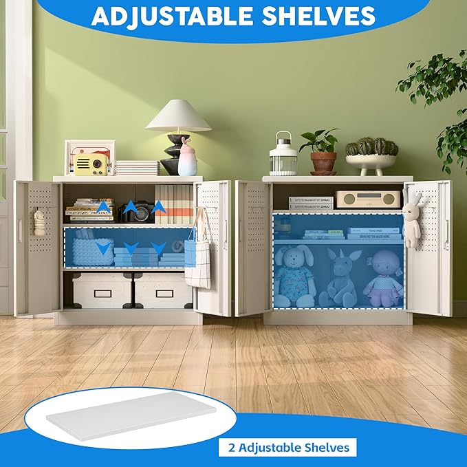 Metal Garage Storage Cabinet - Image 6
