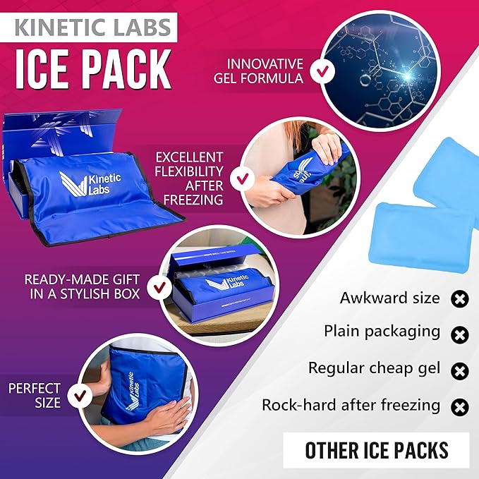 Large Ice Packs for Injuries Reusable - Image 5