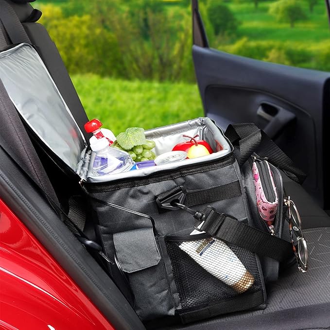 Koolatron Electric Portable Cooler Plug in 12V Car Cooler Bag, 26 qt Black/Gray - Image 2