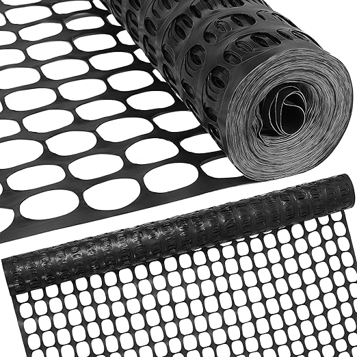 Houseables Fencing, Temporary Fence, Snow Fence, 4x100' Feet, 10.55 lb/roll by Houseables