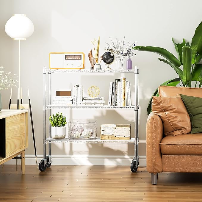 Auslar 3-Shelf Storage Shelves - Image 9