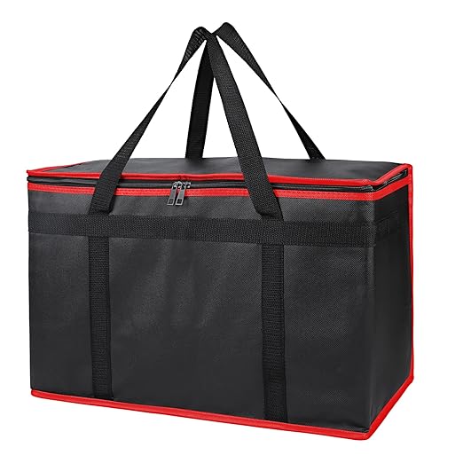 Bodaon Insulated Food Delivery Bag, XX-Large Reusable Grocery Shopping Bags by Bodaon