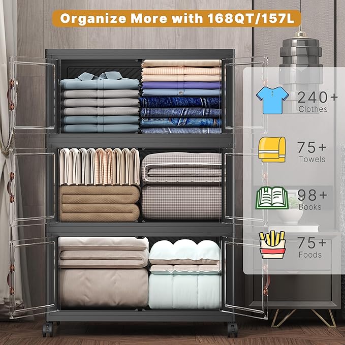 960Qt Stackable Storage Bins - Image 3