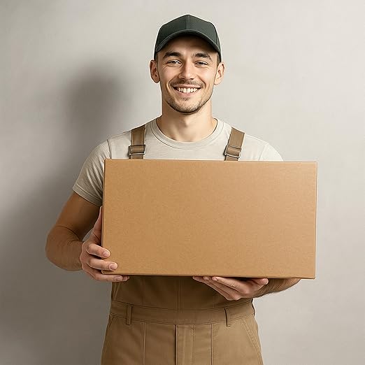 24x18x12 Shipping Boxes Large Moving Boxes, 25 Packs Corrugated Cardboard Boxes - Image 7