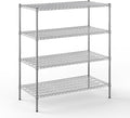 24" Deep x 48" Wide x 54" Height Wire Shelving Kit | 4-Tier | NSF Commercial by Regal+Altair