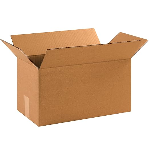 BOX USA Shipping Boxes 17"L x 9"W x 9"H 25-Pack Long Corrugated Boxes by BOXUSA