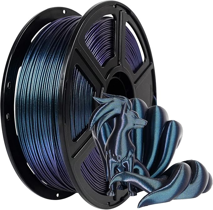 FLASHFORGE PETG Pro Filament 1.75mm +/- 0.02mm Burnt Titanium, Color Changeable by FLASHFORGE