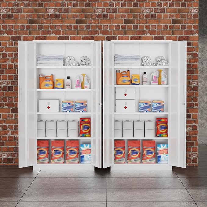 Greenvelly Metal Storage Cabinet - Image 2