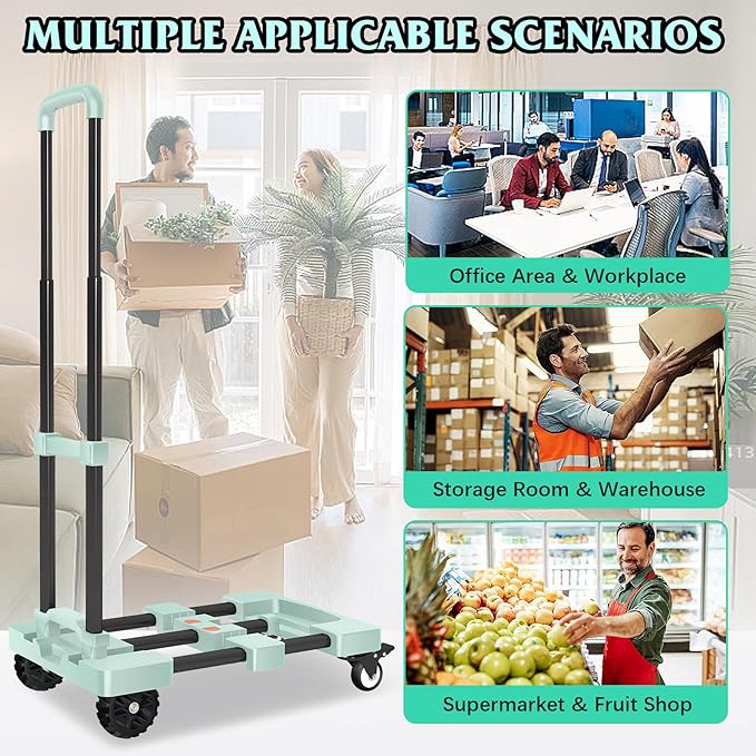 Heavy-Duty 500LB Capacity Hand Truck - Image 7