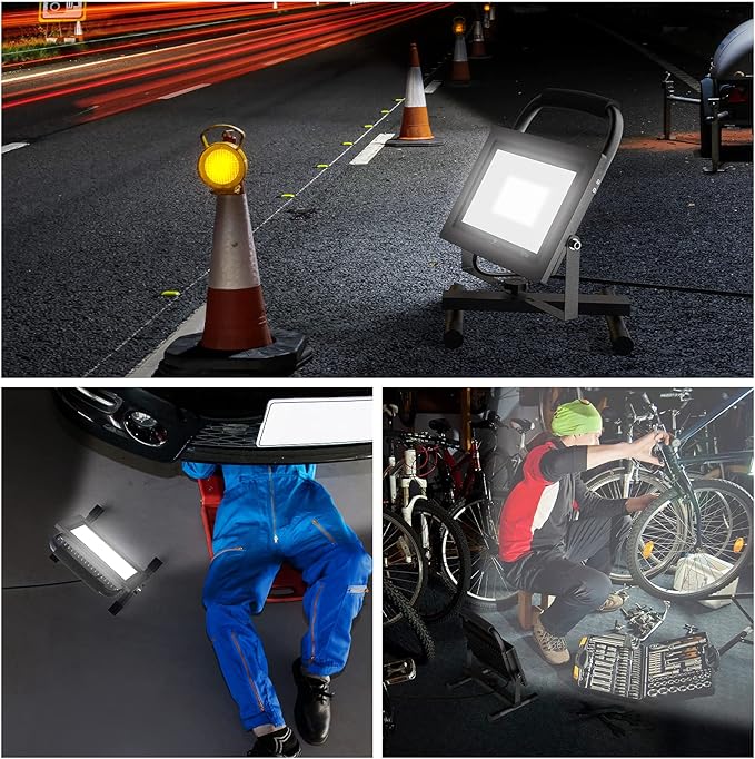 GLORIOUS-LITE 50W LED Work Light, 5000LM LED Flood Lights, 400W Equivalent - Image 8