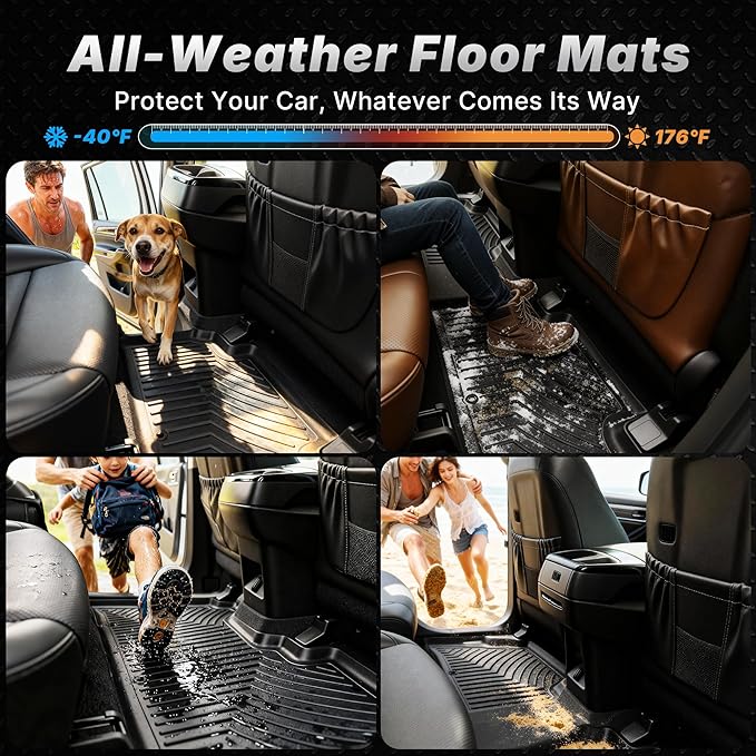 OEDRO Upgraded Floor Mats Fit for Toyota Grand Highlander 2024 2025 2026 - Image 7