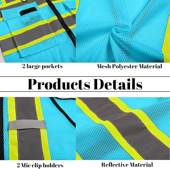 Safety Vest Reflective High Visibility - Image 3