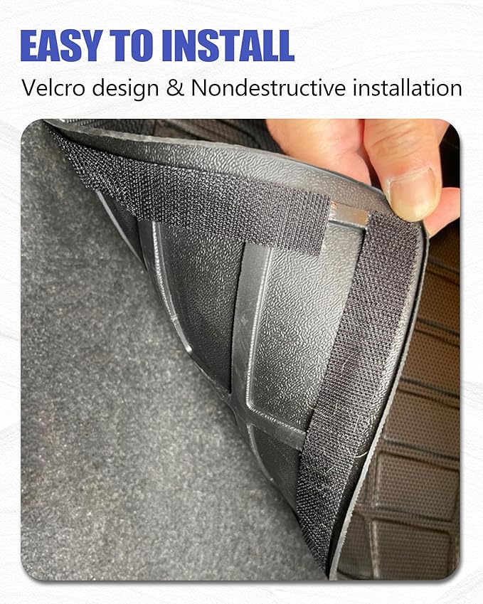 Cargo Liners Backrest Mat for Cadillac XT6 Accessories 2020-2025 - Image 6