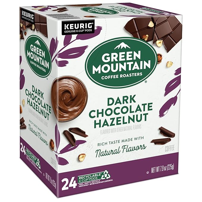 Green Mountain Coffee Roasters Dark Chocolate Hazelnut Coffee, Keurig Single - Image 12