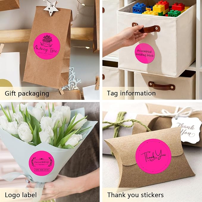 3 X 3 Inch Round Thermal Labels Circle Color Coding Labels Printable Waterproof - Image 6