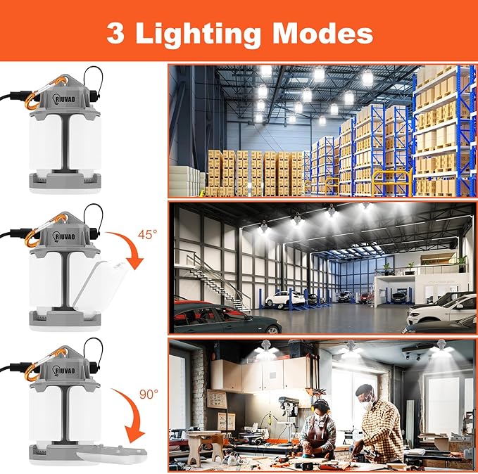 70w LED Temporary Work Light, 10500Lm 5000K Super Bright Construction Lights 4 - Image 3