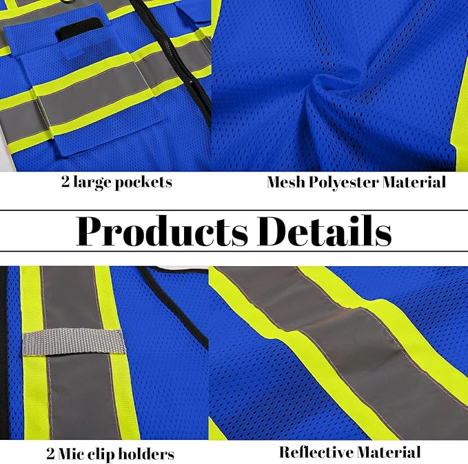 Safety Vest Reflective High Visibility - Image 3