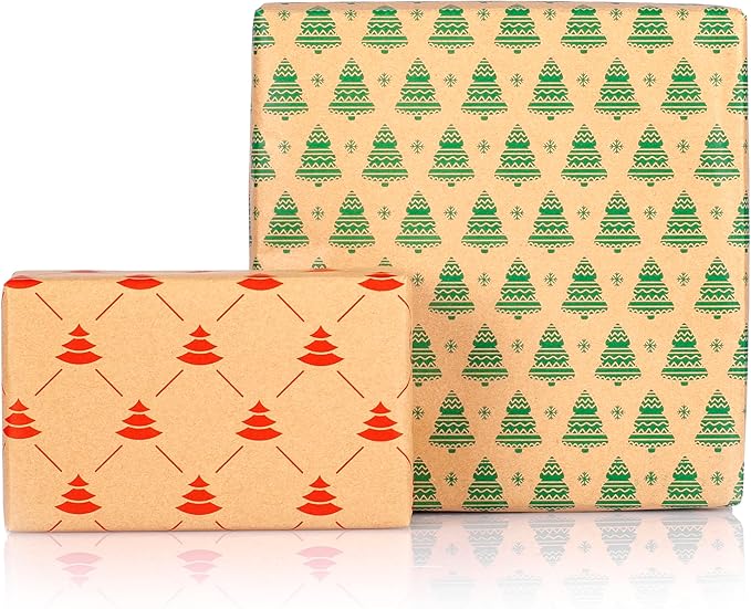 Purple Papers Eco Friendly Brown Gift Wraps - Image 3