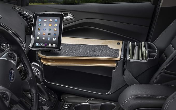 AutoExec GripMaster Car Desk for Your Vehicle Workstation and Mobile Office - Image 2
