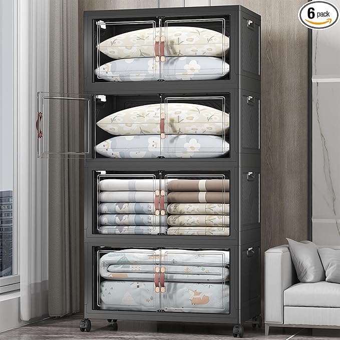 Extra Large Stackable Storage Bins by UAMFURIDirect
