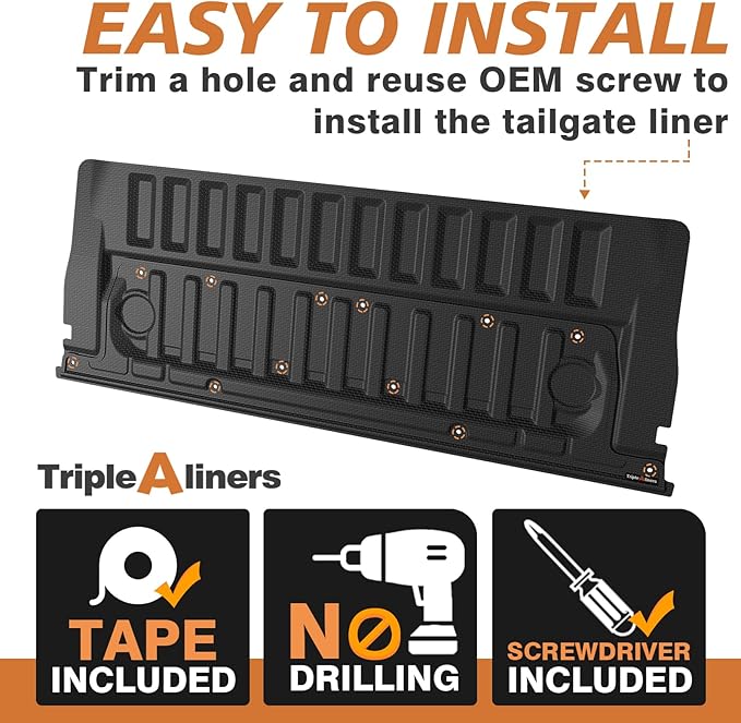 TripleAliners Tailgate Mat Compatible - Image 3