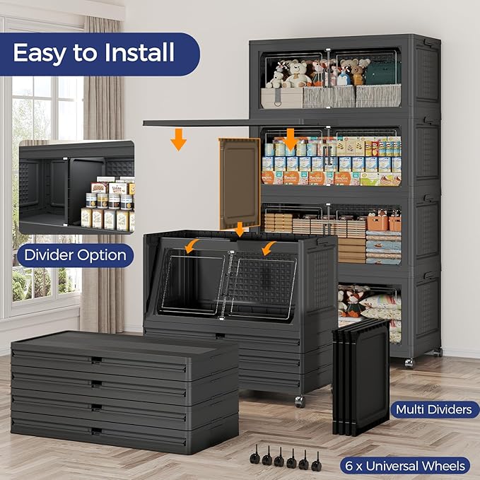 150Gal Stackable Storage Bins - Image 5