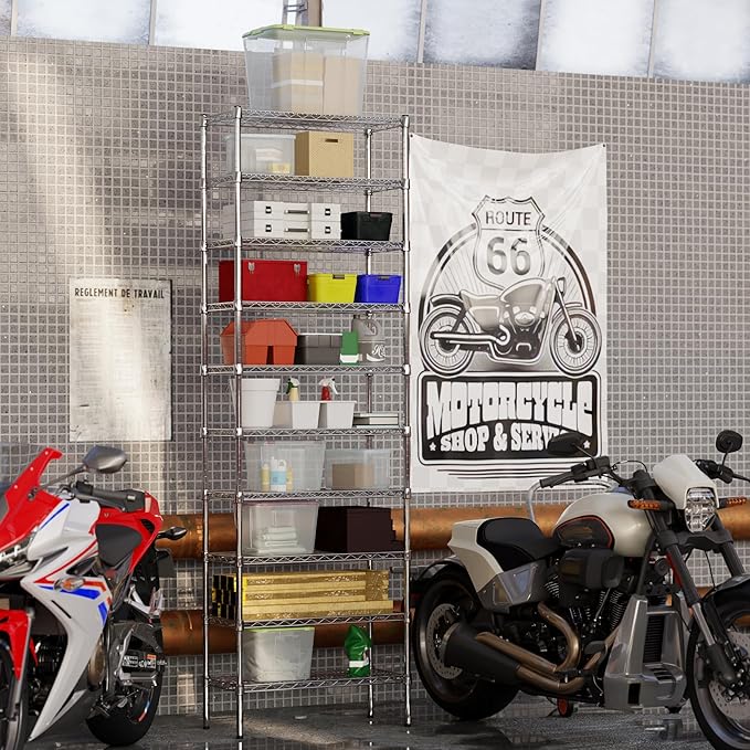 14" Deep x 30" Wide x 96" Height Wire Shelving Kit | 10-Tier | NSF Commercial - Image 4