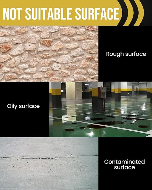 Lichamp 12 Rolls Vinyl Tape, Premium Safety Marking and Traffic Floor Marking - Image 6