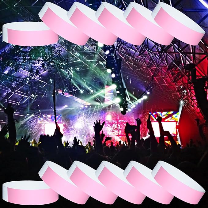 1200 Pcs Plastic Paper Wristbands - Image 7