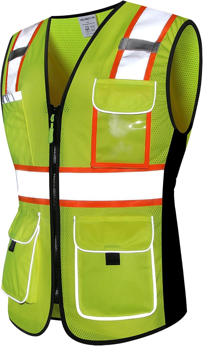 Safety Vest for women, Hi vis Reflective Lady Work vest - Image 5