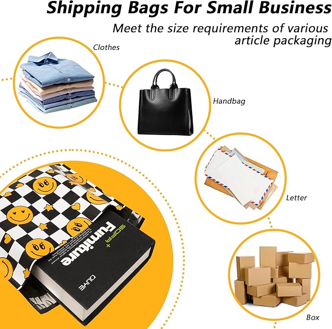 Poly Mailers 12x15.5 Inch 50 Pcs - Image 5