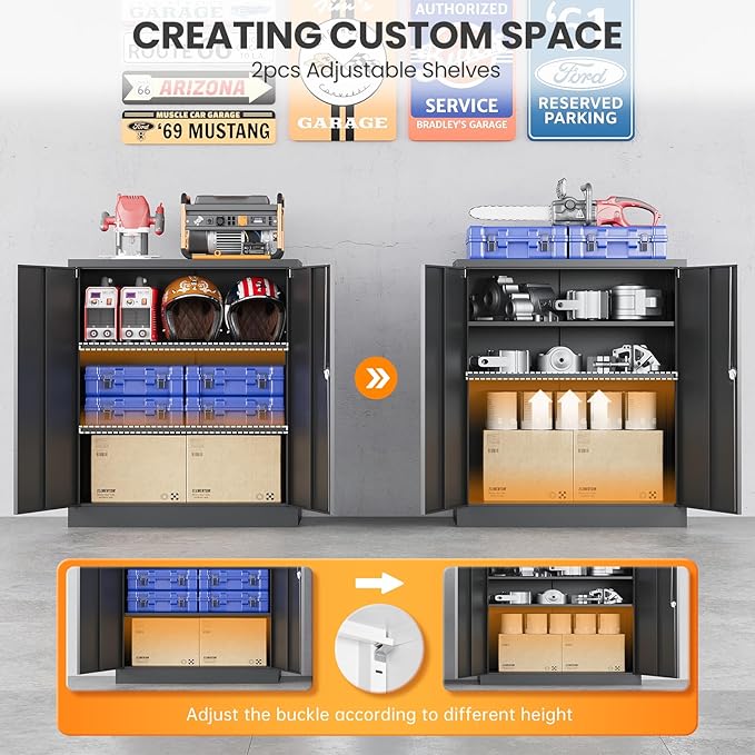 Metal Garage Storage Cabinets - Image 4
