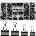 Binder Clips Assorted Sizes, 4 Sizes Cute Binder Clips Large Medium Binder Clip by Unknown