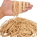 HAIDIBAO-Rubber Bands Assorted Sizes Beige Elastic Bands by HAIDIBAO