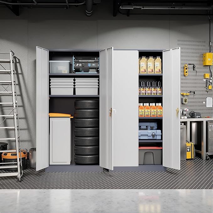 Pataku Metal Storage Cabinet, File Cabinets - Image 9