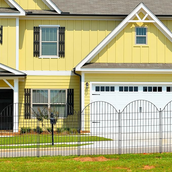 5 Panels Decorative Outdoor Garden Fencing - Image 7