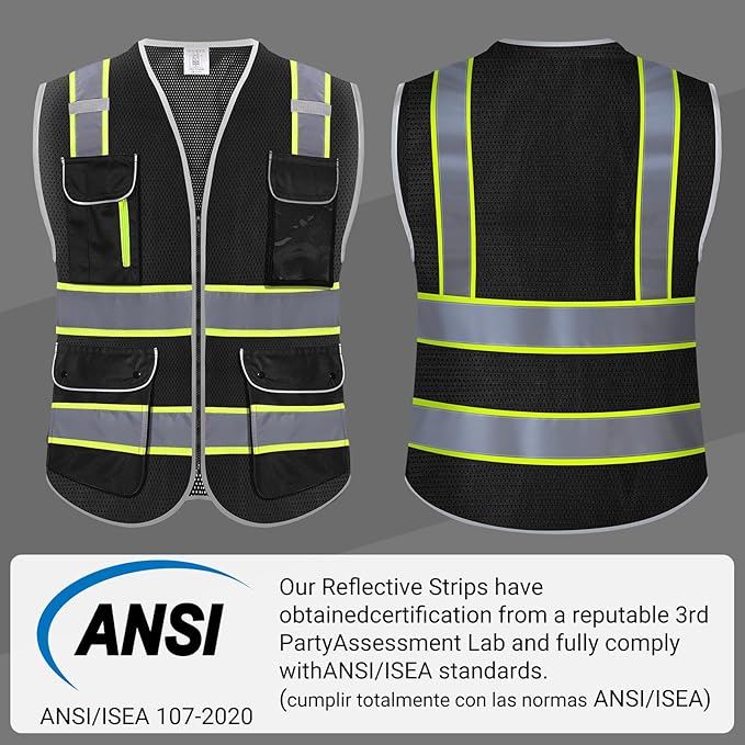 High Visibility Safety Vest - Image 6