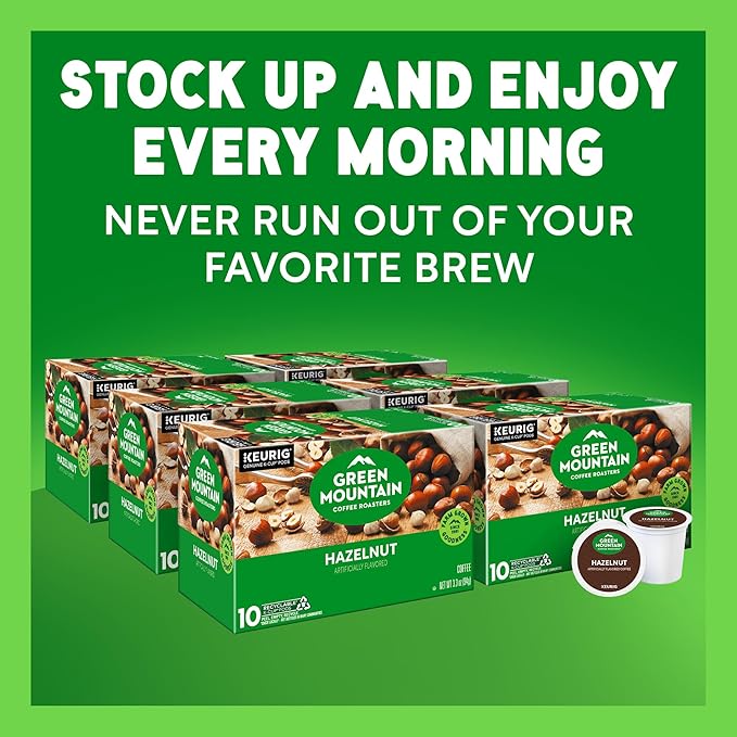 Green Mountain Coffee Roasters Hazelnut, Keurig Single Serve K-Cup Pods - Image 14