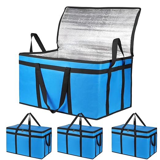 Bodaon 4-Pack Cooler Insulated Food Delivery Bag, Rideshare Delivery Bag by Bodaon