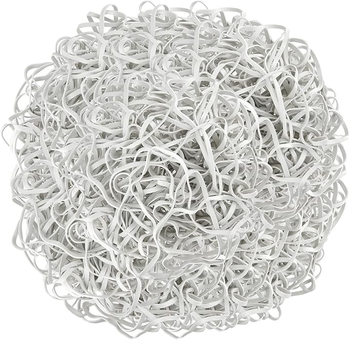 Large Heavy Duty Latex Rubber Bands 12 Inches Trash Can Bands Strong Elastic - Image 2