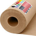 USA Made 36" x 1200" Brown Kraft Paper Roll, 45 lbs Thickness, American Quality by Paclord