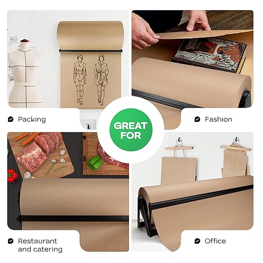Brown Kraft Paper Jumbo Roll 18" x 14400" - Image 5